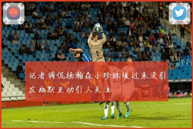 记者调侃杨瀚森小珍珠缓过来没引发幽默互动引人关注