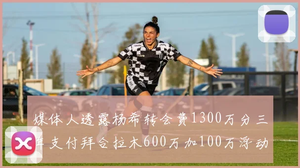 媒体人透露杨希转会费1300万分三年支付拜合拉木600万加100万浮动
